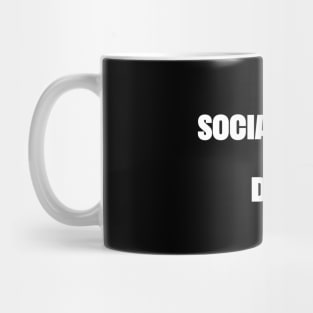 Social media is dead Mug